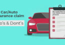 Car/Auto Insurance Claim Dos and Don’ts