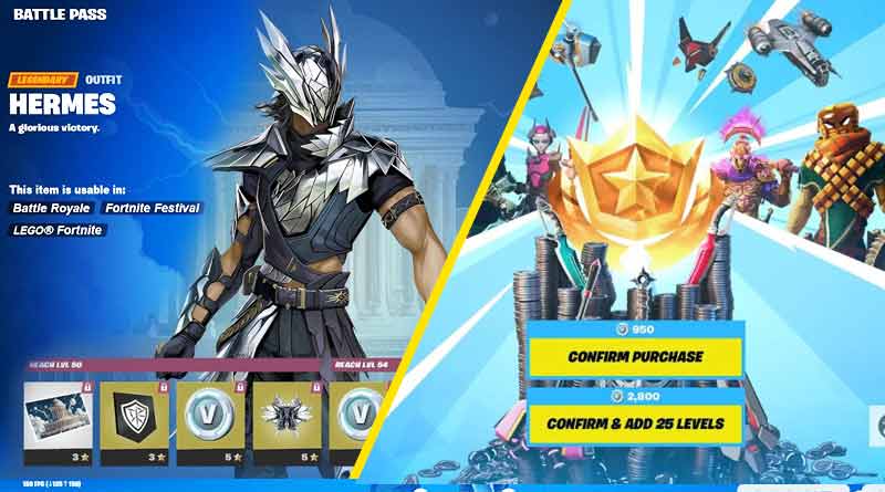 Fortnite Chapter 5 Season 2 Battle Pass: Leaks, Ares skin, Odyssey, and additional content.