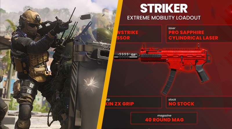 Top Striker Loadout for MW3: Recommended Class Setup, Attachments, Perks