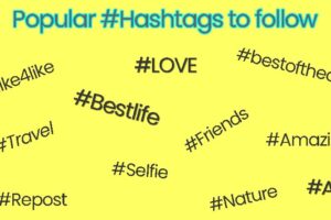 Most popular hashtags to follow in 2024